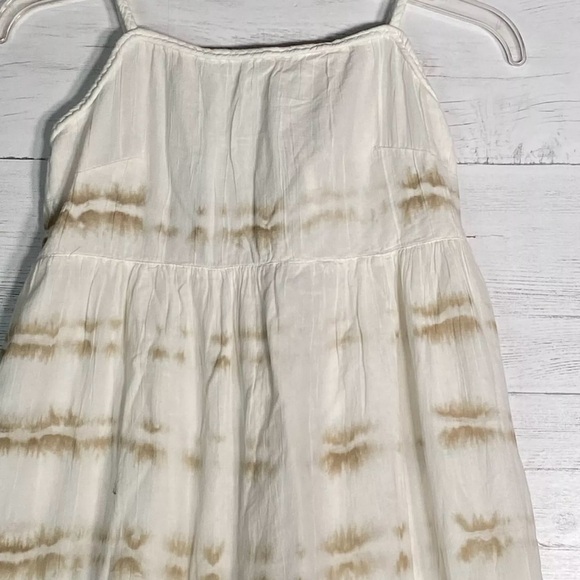 NEW Aerie White Tie Dye Tiered Maxi Sundress - Picture 5 of 7